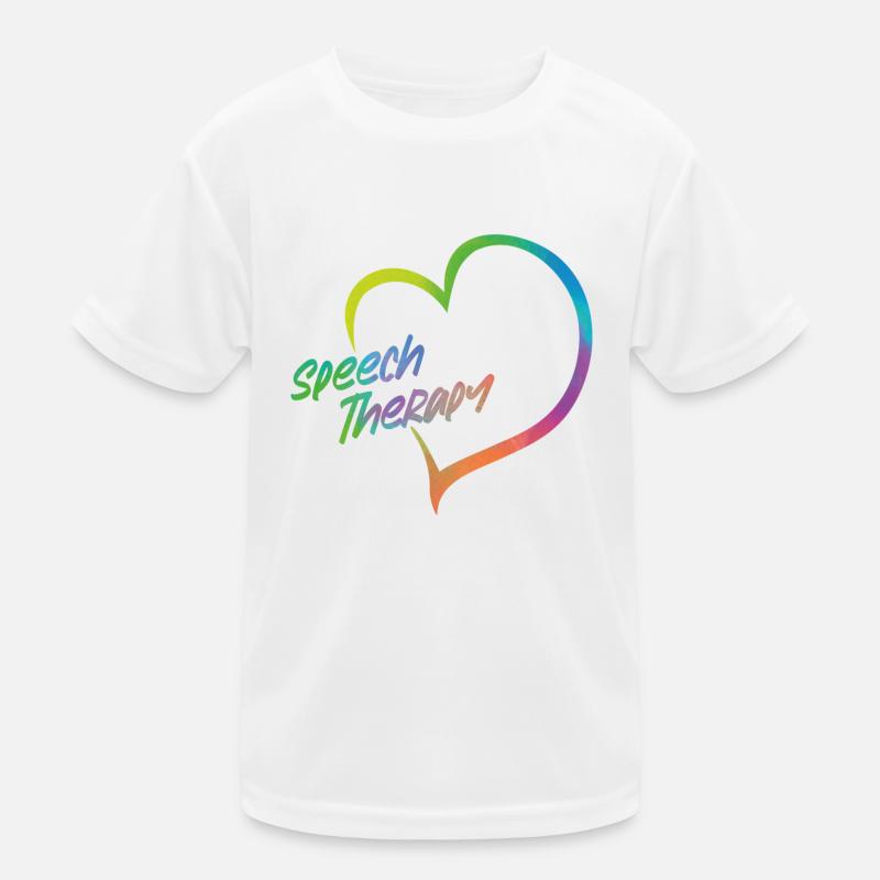 Speech Therapist Therapy Assistant Kinder Funktions-T-Shirt