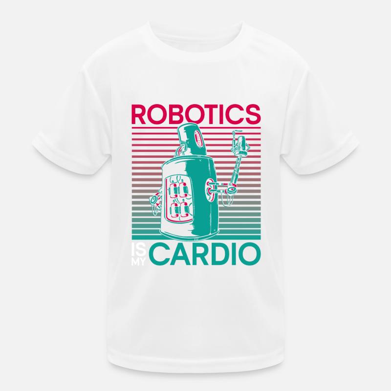 Robot Robotics Engineer Robotics Kids Functional T-Shirt