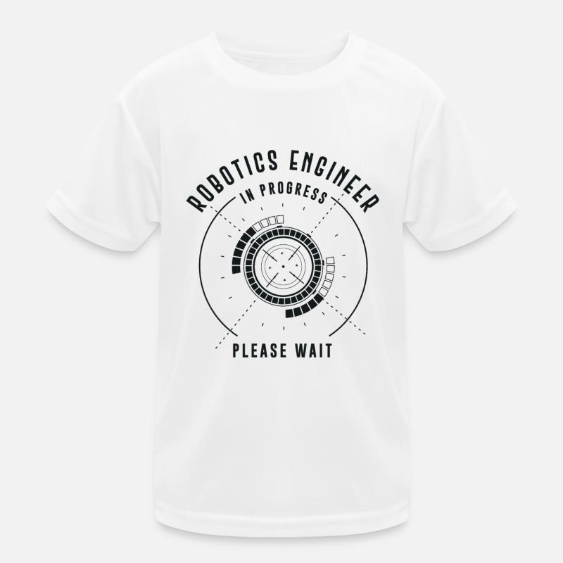 Robot Robotics Engineer Robotics Kids Functional T-Shirt