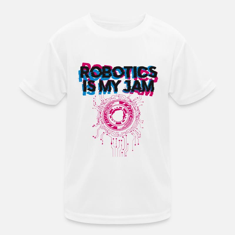 Robot Robotics Engineer Robotics Kids Functional T-Shirt