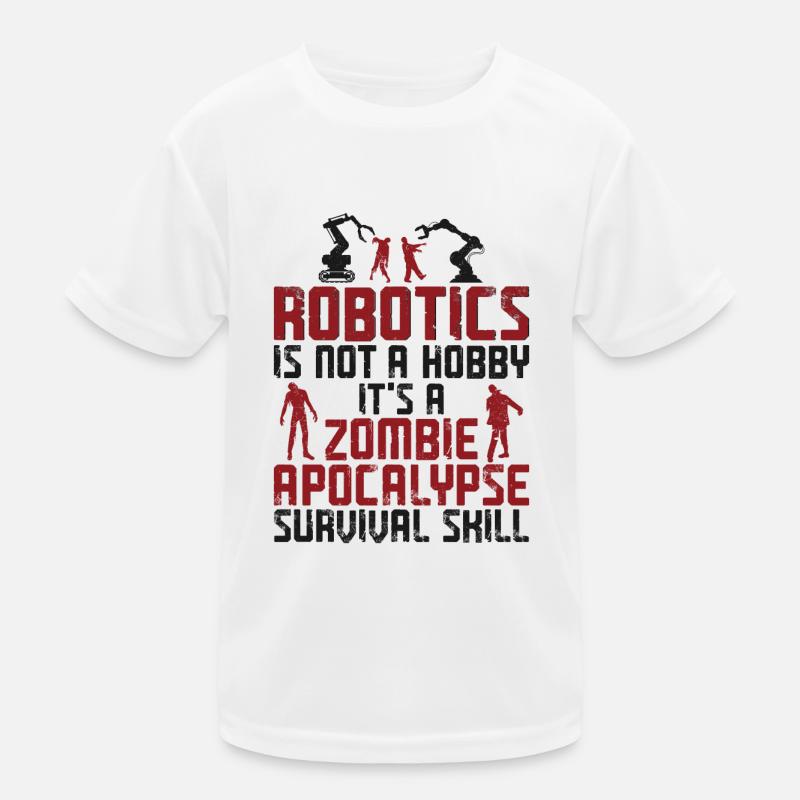 Robot Robotics Engineer Robotics Kids Functional T-Shirt