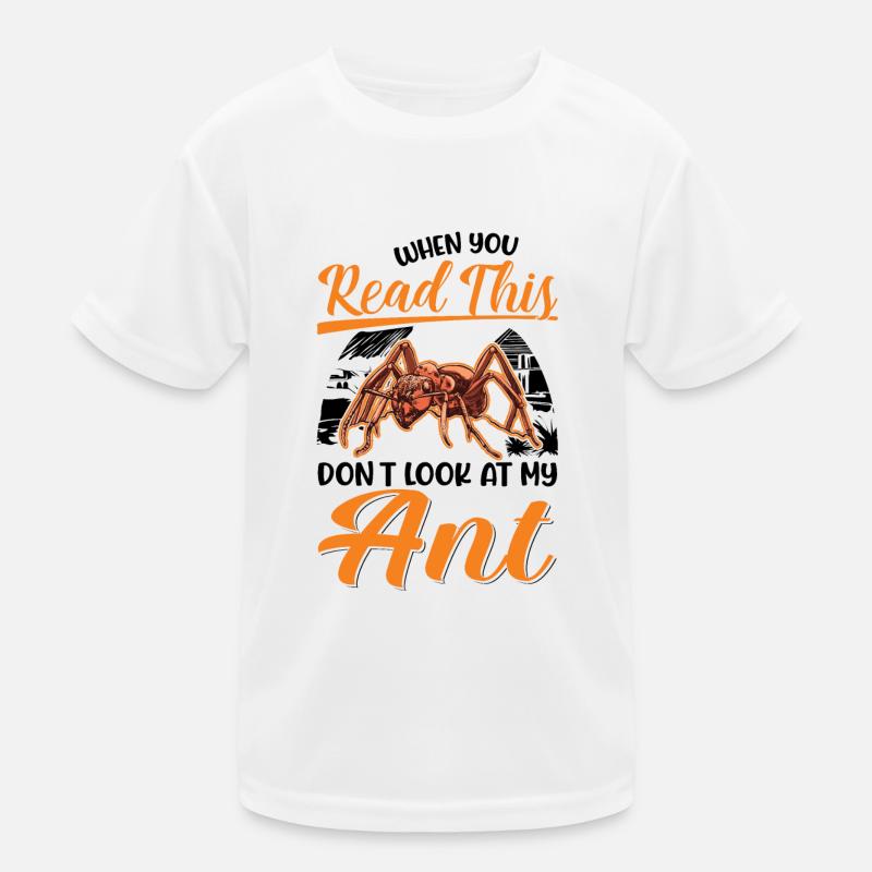 Ants Gift Anthill Fire Ant Kids Functional T-Shirt