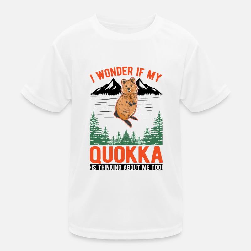 Quokka Gift Kangourou à queue courte T-shirt sport Enfant