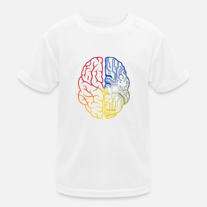 Programmierer Coder - Entwickler Programmieren Gehirn Kinder Funktions-T-Shirt