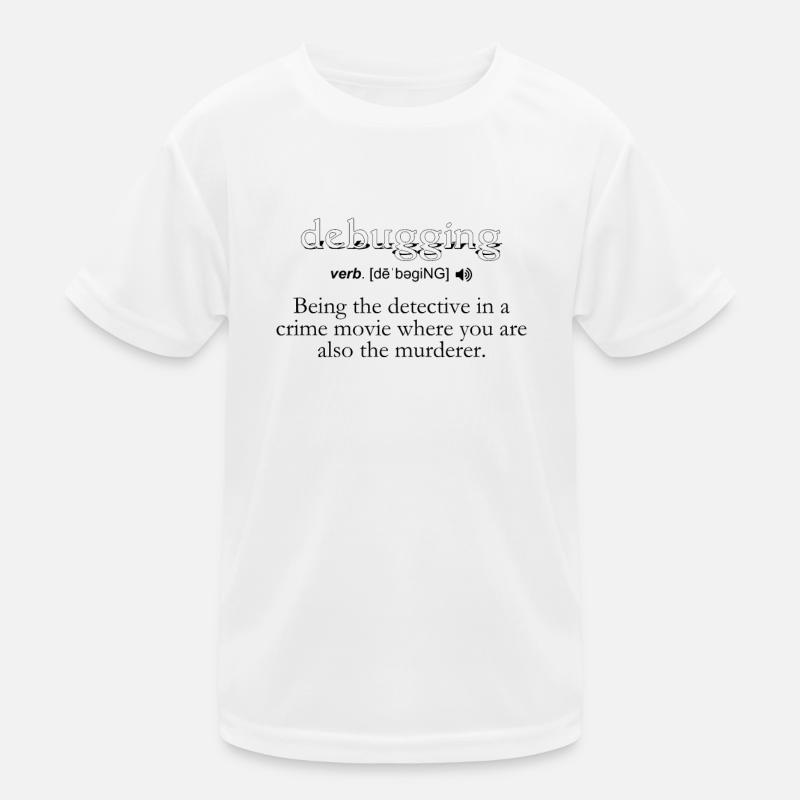 Debugdefinition - Computer Science Programmer Kinder Funktions-T-Shirt