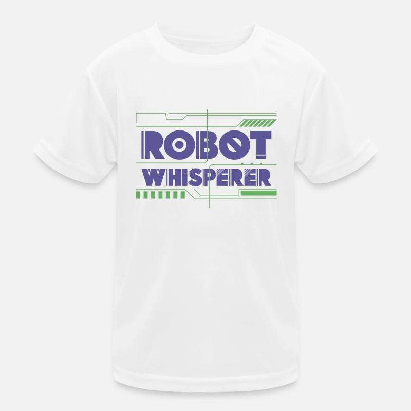 Robot Robotics Engineer Robot Kids Functional T-Shirt
