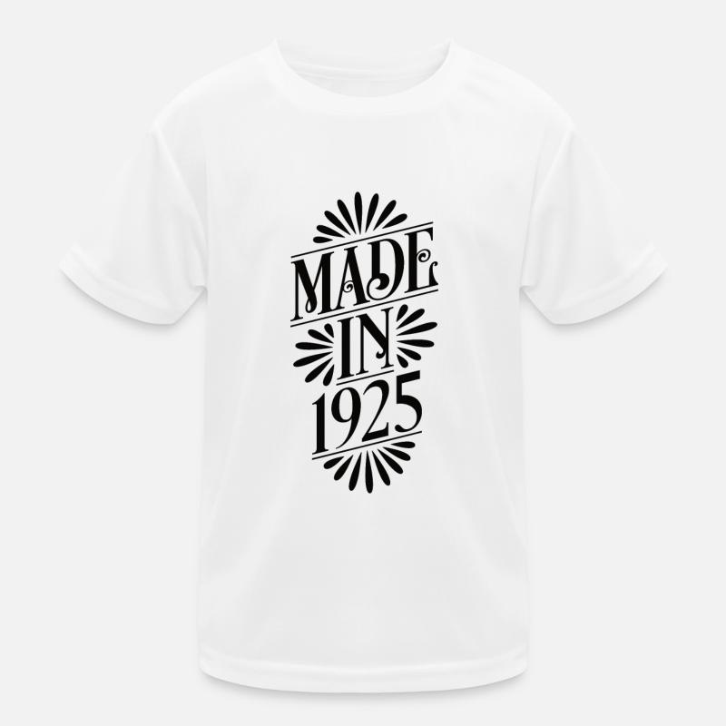 1925 - Année de construction 1925 - Né en 1925 T-shirt sport Enfant