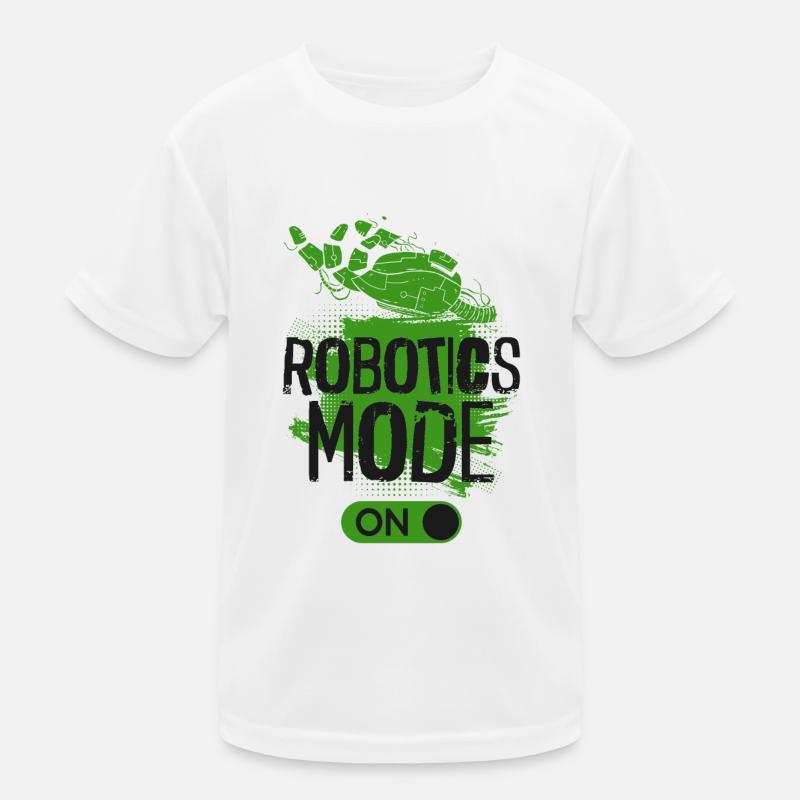 Robot Robotics Engineer Robotics Kids Functional T-Shirt