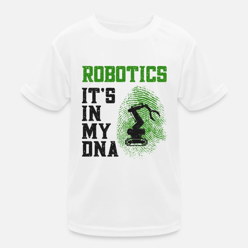Robot Robotics Engineer Robotics Kids Functional T-Shirt