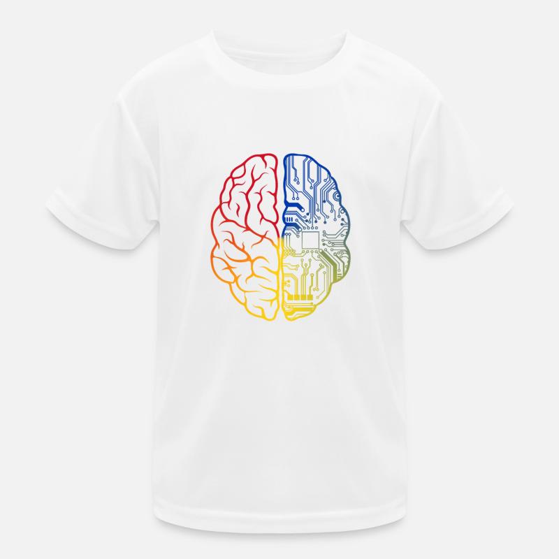 Programmer HTML - Developer Programming Brain Fun Kids Functional T-Shirt