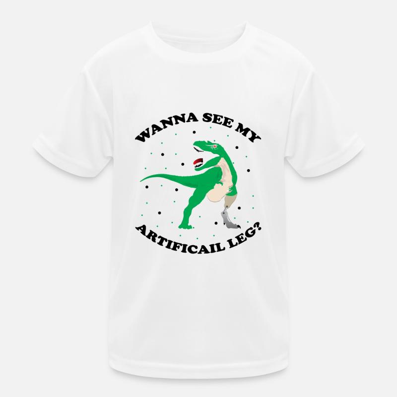 Beinprothesendesign und Beinprothesen Kinder Funktions-T-Shirt