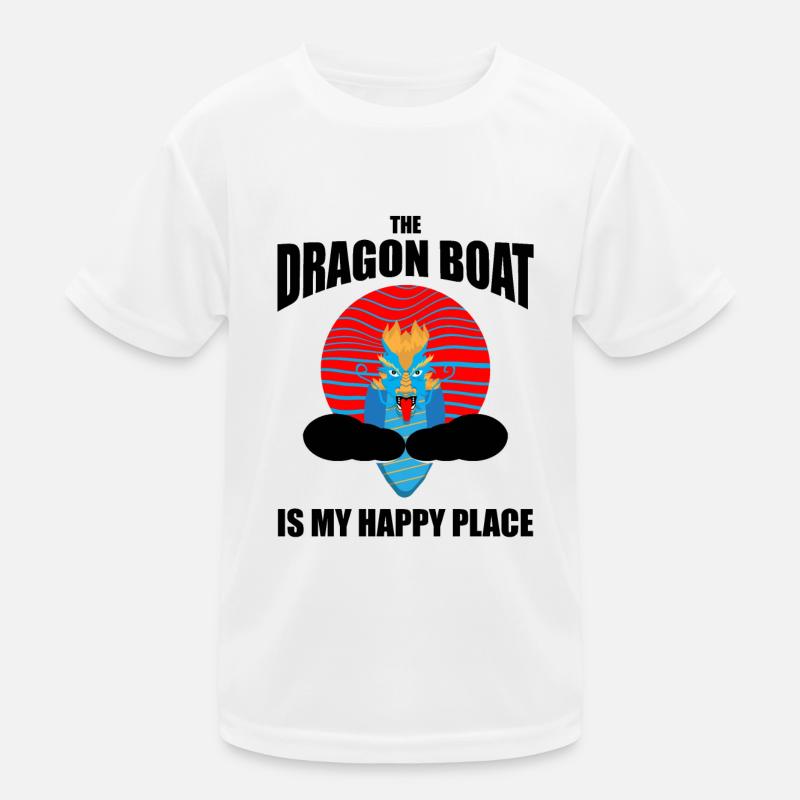 Entraîneur de bateaux-dragons pour les courses de bateaux chinois T-shirt sport Enfant