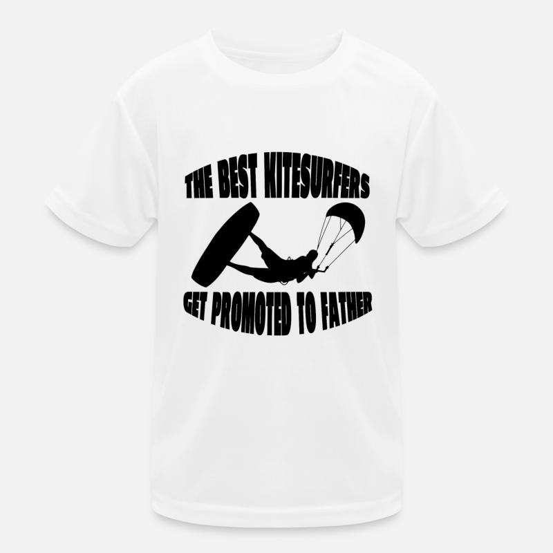 Kitesurf Planche à voile Kitesurfer Windsurfer T-shirt sport Enfant
