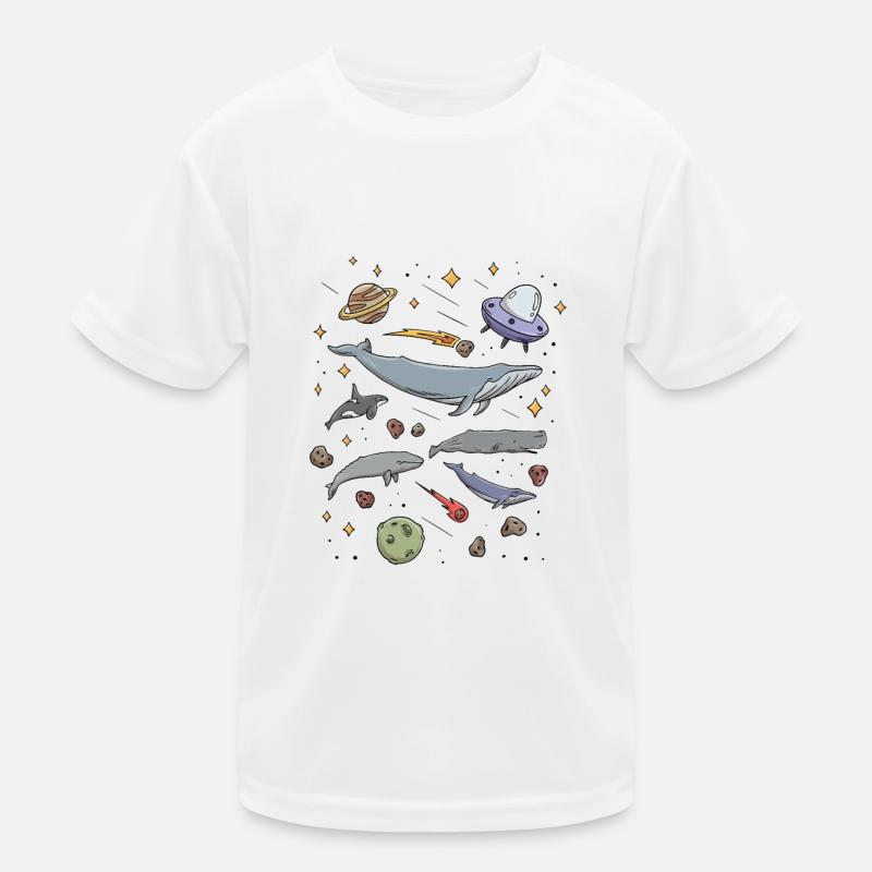 Conception de baleines d’eau profonde pour l’observation des baleines T-shirt sport Enfant
