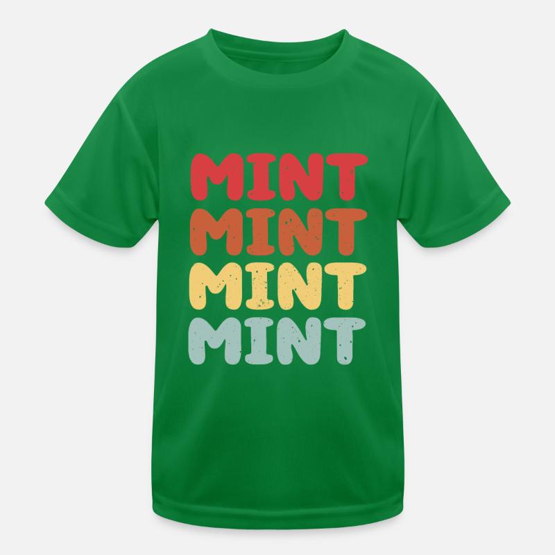 Mint Kids Functional T-Shirt