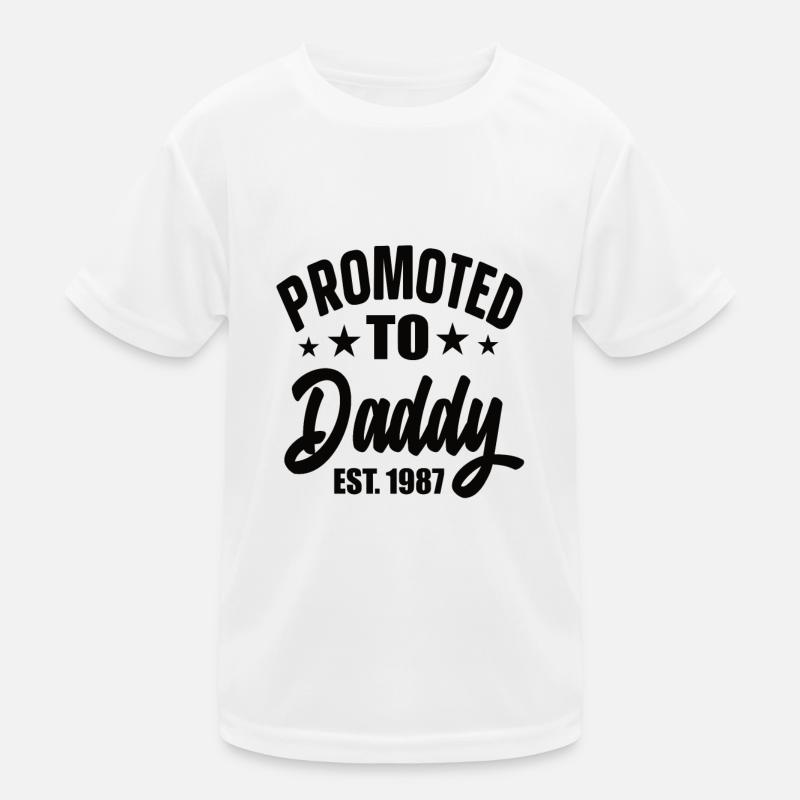 Promu à Daddy Est 1987 T-shirt sport Enfant