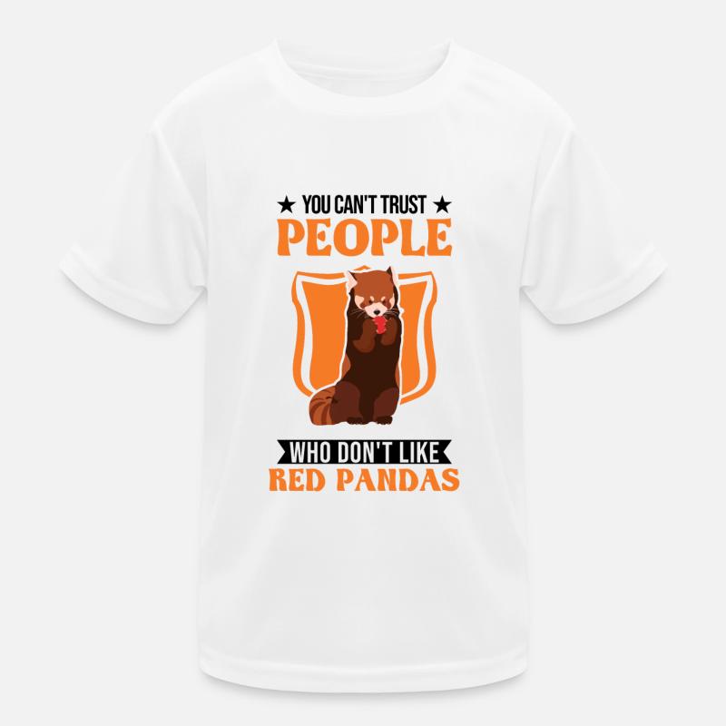 Red Panda Cadeau Chat Ours T-shirt sport Enfant