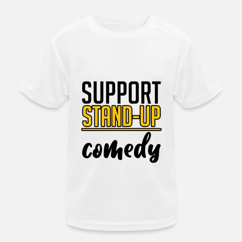 Support Stand Up Comedy 4 Kids Functional T-Shirt