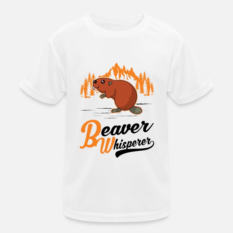 Biber Flüsterer Beaver Whisperer T-shirt sport Enfant
