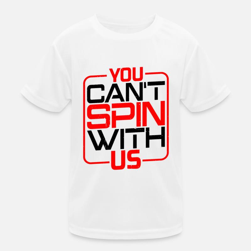 Vous ne pouvez pas tourner avec nous T-shirt sport Enfant