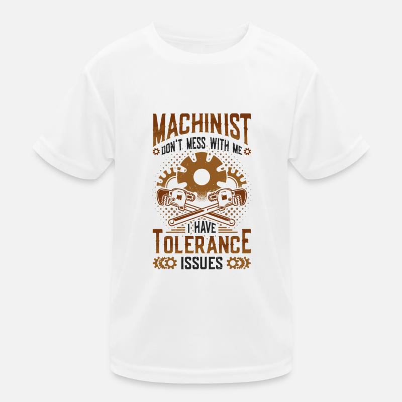 Machine operators have tolerance problems Kids Functional T-Shirt