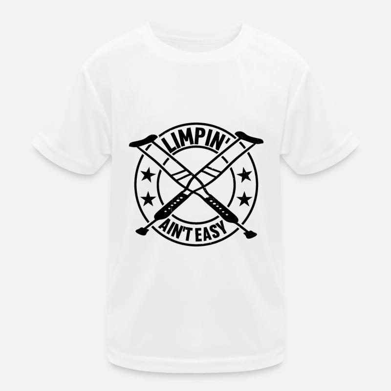 Limpin' Ain't Easy 16 Kids Functional T-Shirt
