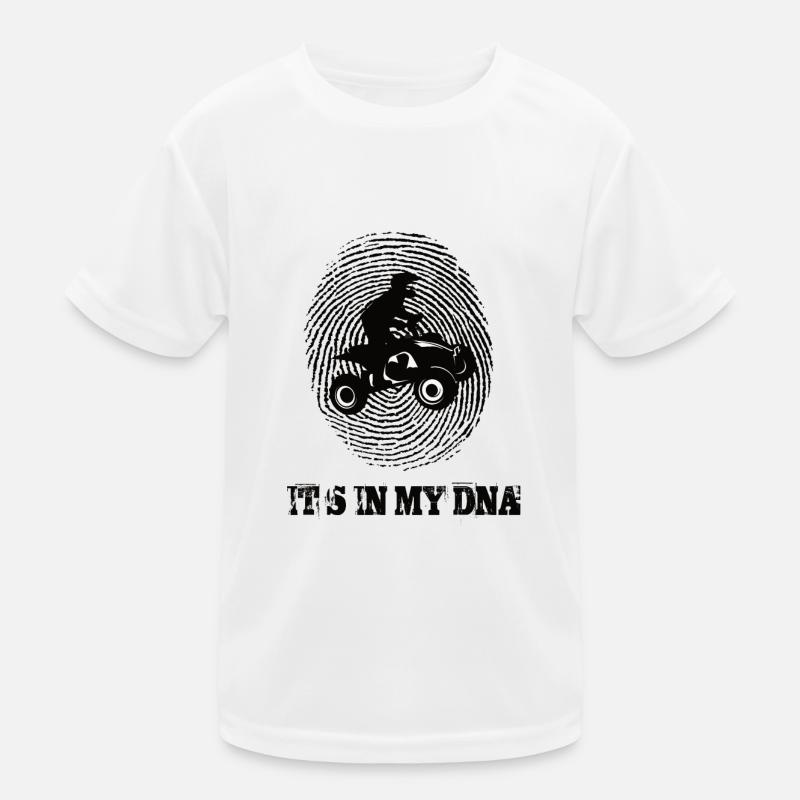 Quad Its In My Da T-shirt sport Enfant