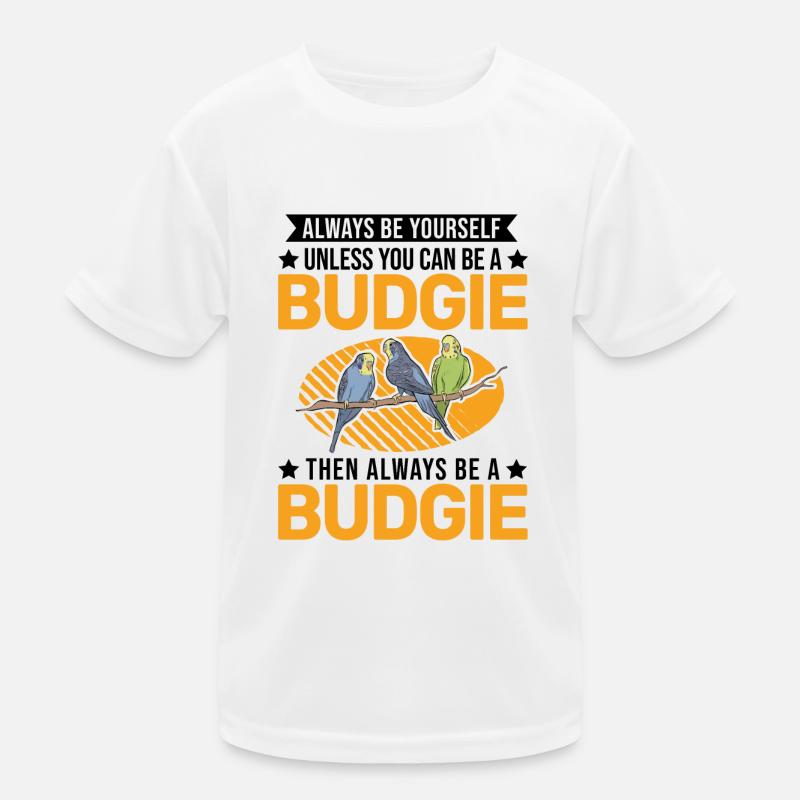 Toujours être toi-même Perruche perruche T-shirt sport Enfant