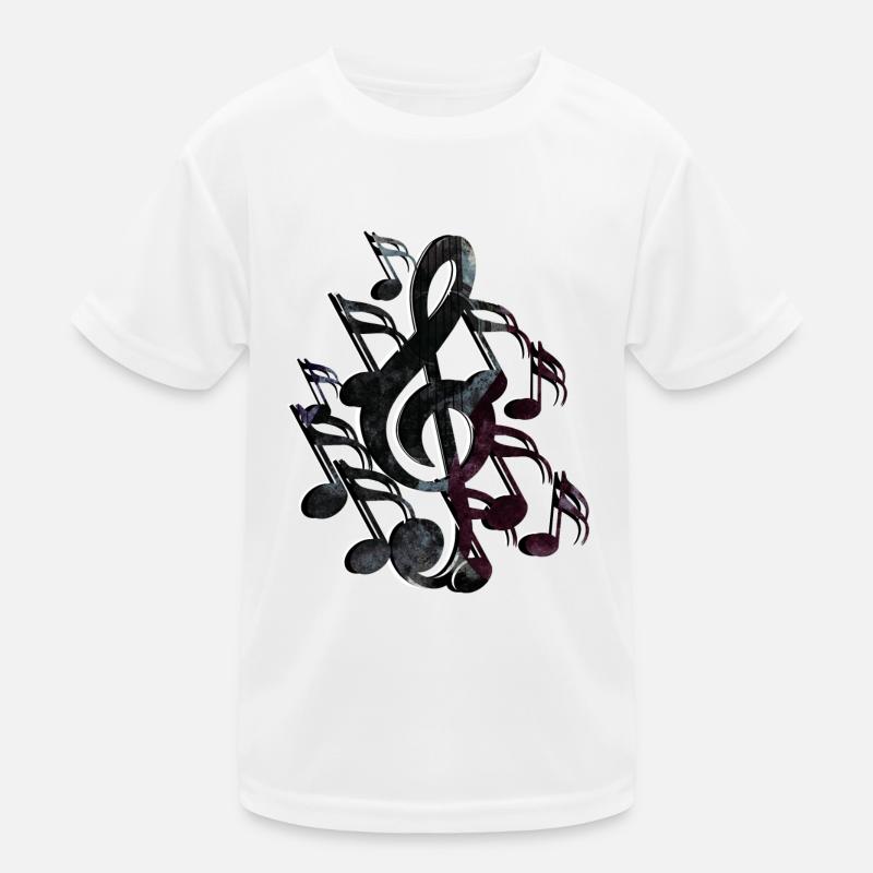 Notes de clé T-shirt sport Enfant