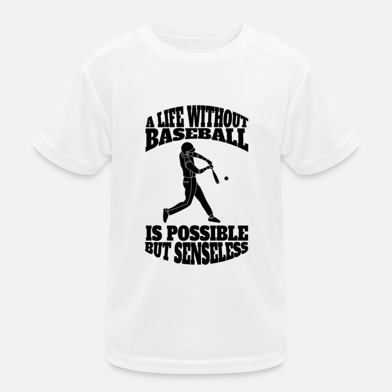 Baseball Baseball Player Baseball Player Baseball Team Kids Functional T-Shirt
