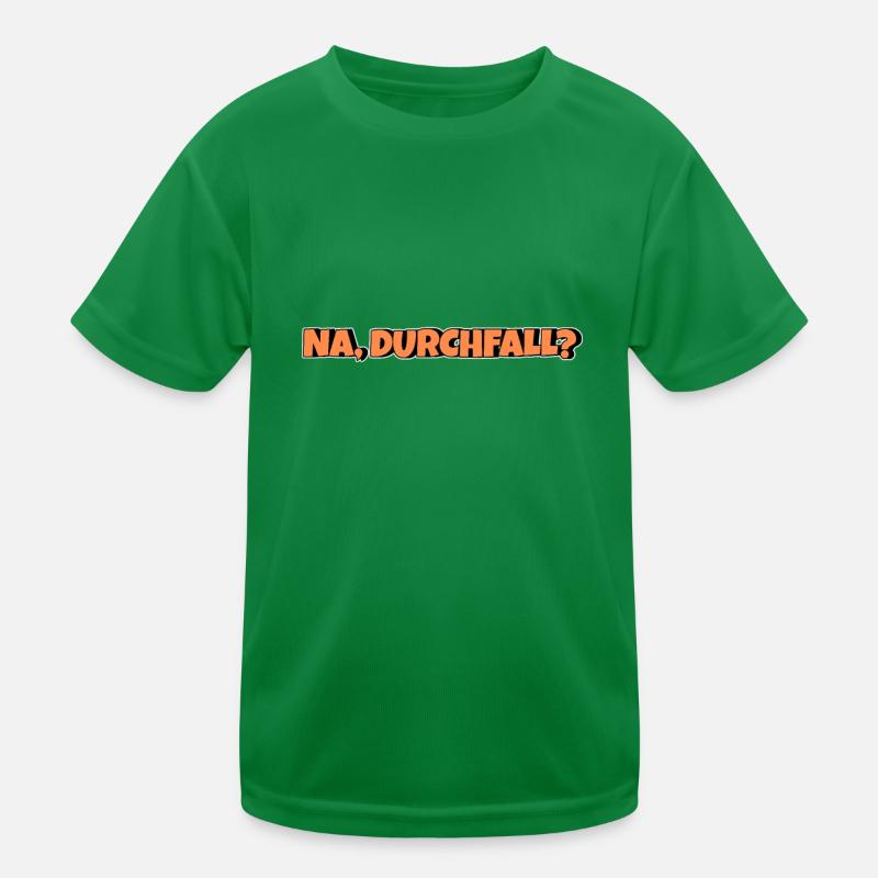 Na Durchfall Kinder Funktions-T-Shirt