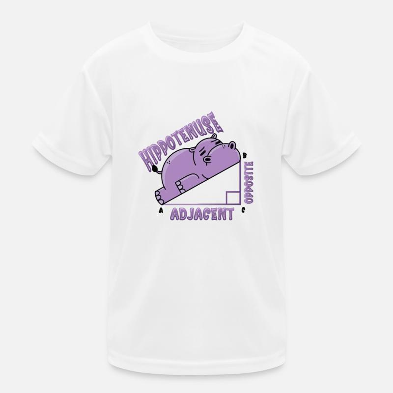 Hippotenuse, opposite, adjacent Kids Functional T-Shirt