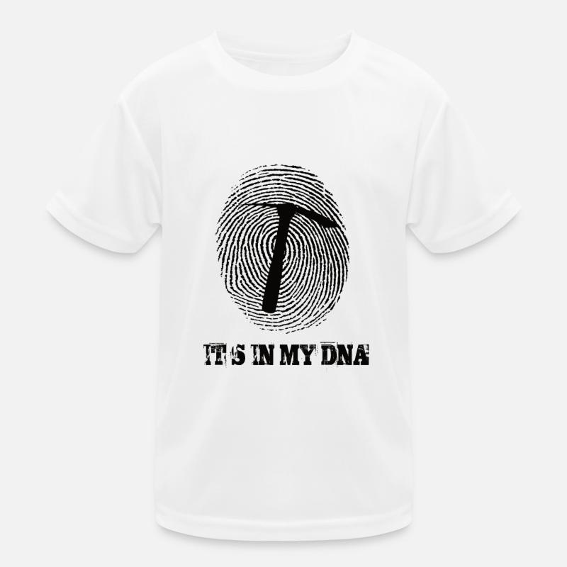 Straßenbau Its In My Dna Kinder Funktions-T-Shirt