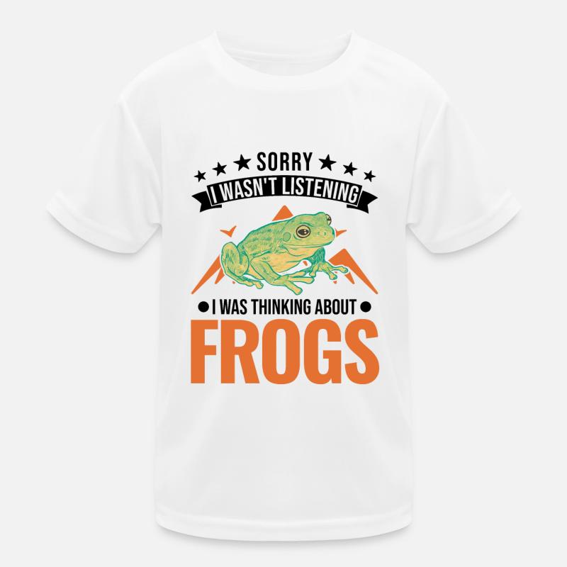 Frosch Geschenk Laubfrosch Kinder Funktions-T-Shirt