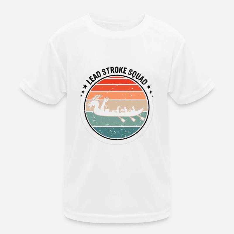 Drachenboot Trainer und Drachenboot Kinder Funktions-T-Shirt