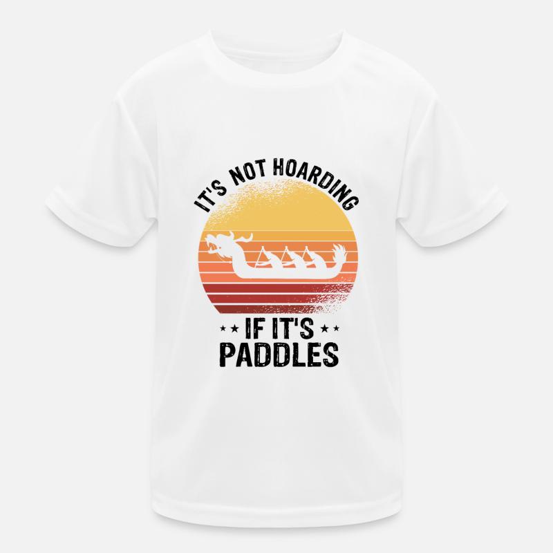Drachenboot und Drachenboot Crew Kinder Funktions-T-Shirt