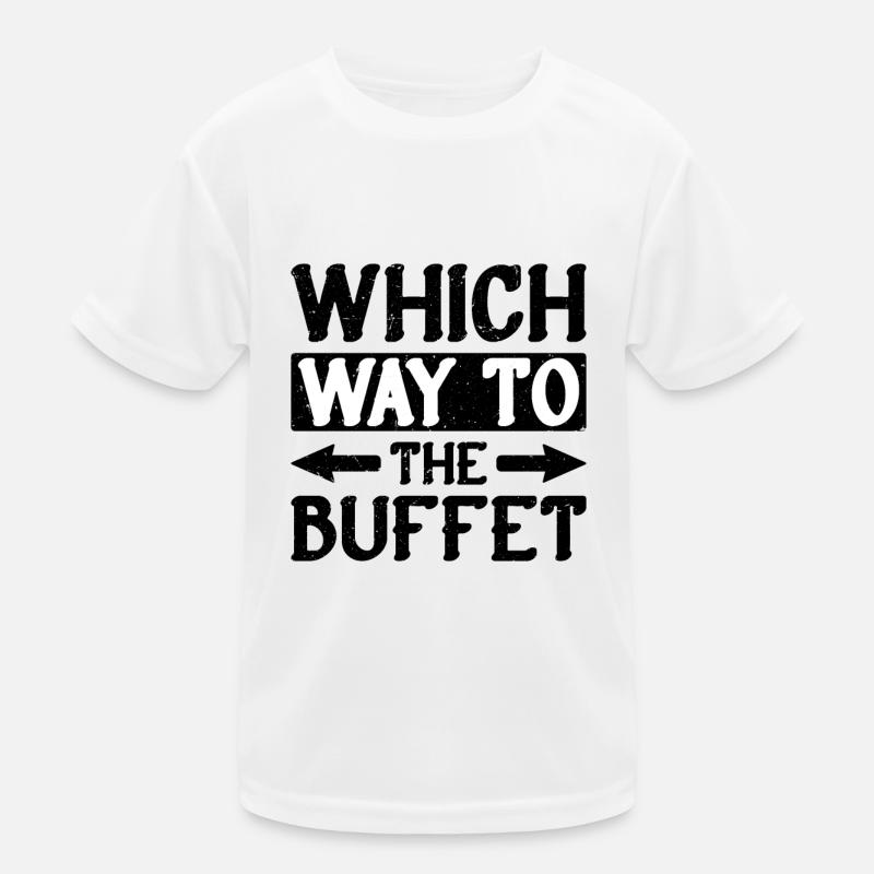 Quel chemin vers le buffet 16 T-shirt sport Enfant