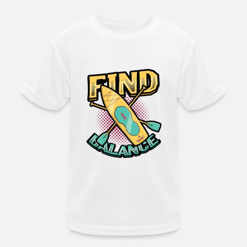 Finding balance Kids Functional T-Shirt
