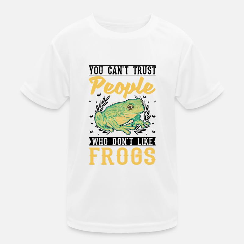 Frosch Geschenk Laubfrosch Kinder Funktions-T-Shirt