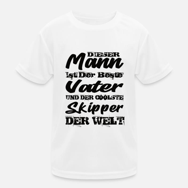 Skipper Kinder Funktions-T-Shirt