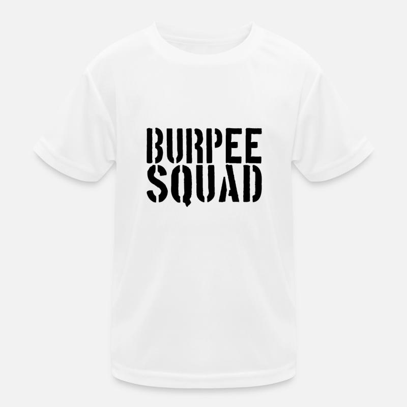 Burpee Squad Kinder Funktions-T-Shirt