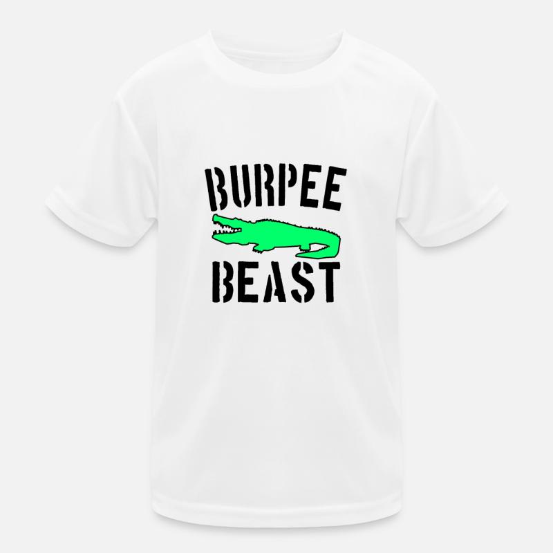 Burpee Beast Kinder Funktions-T-Shirt