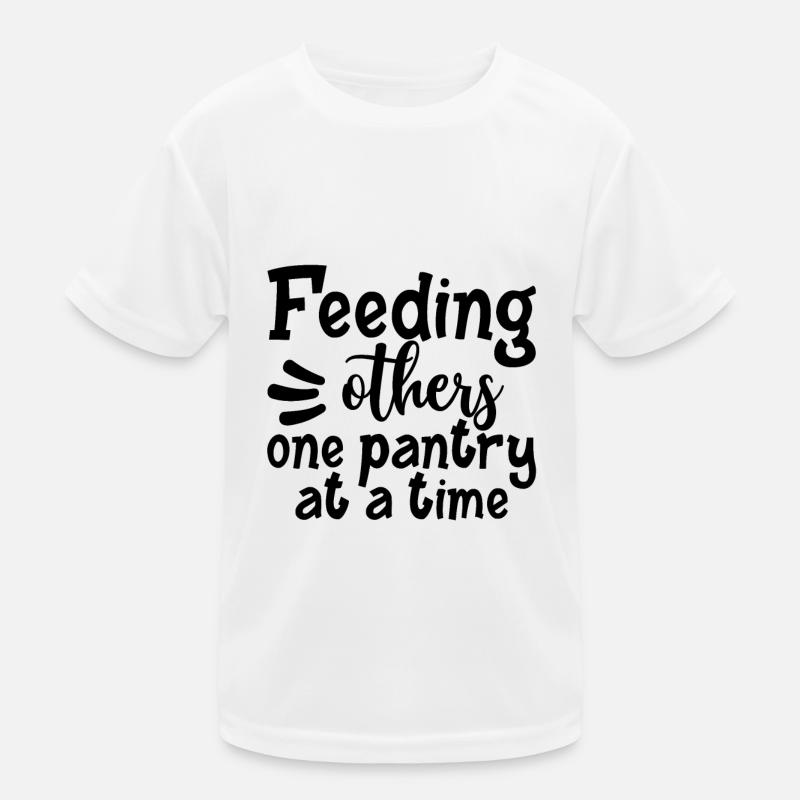 Feeding Others One Pantry At A Time 2 Kids Functional T-Shirt