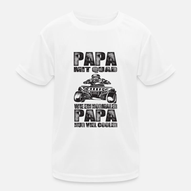Quad Kinder Funktions-T-Shirt