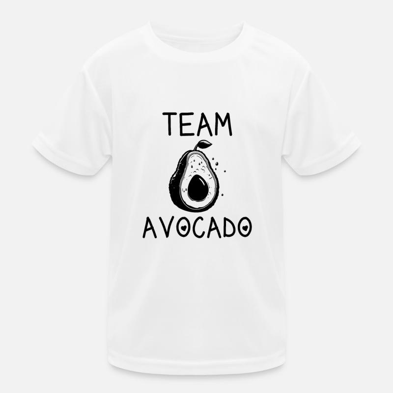 Team Avocado Kinder Funktions-T-Shirt