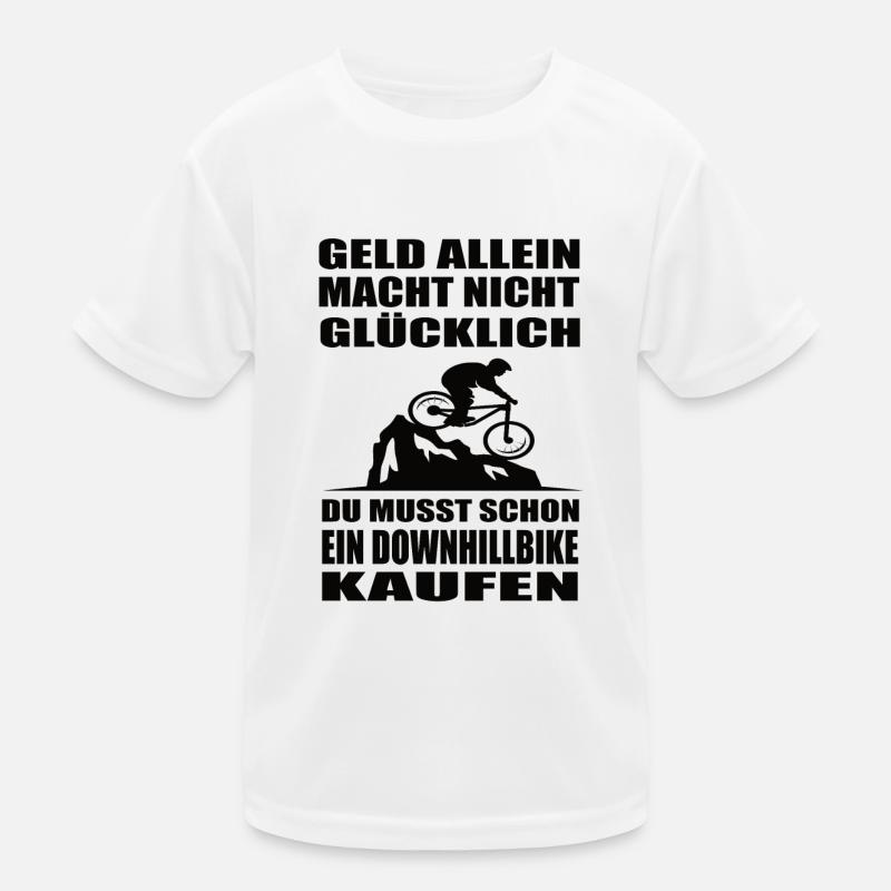 Downhill Kinder Funktions-T-Shirt