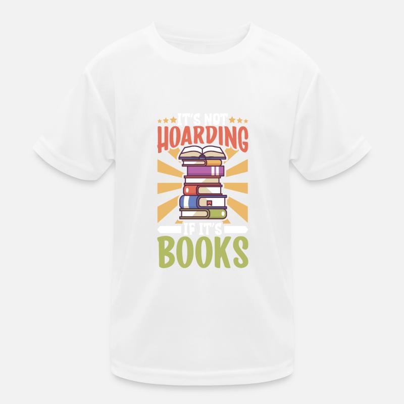 Book Reader Reading Literature Bookworm Gift Idea Kids Functional T-Shirt