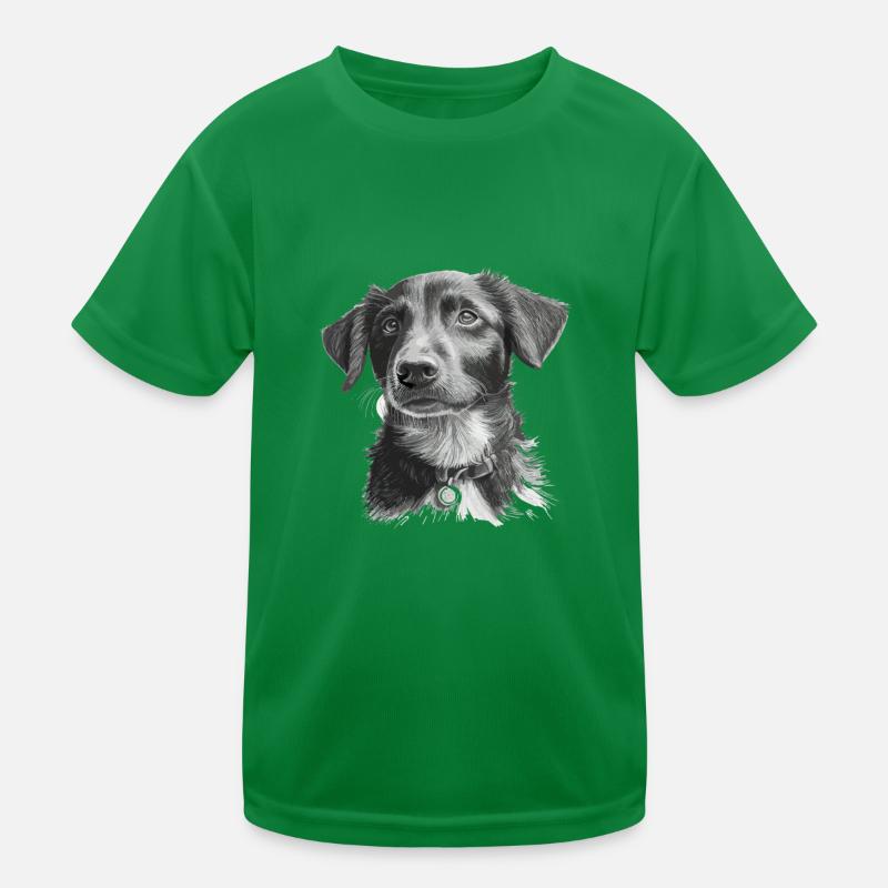 Dog Kids Functional T-Shirt