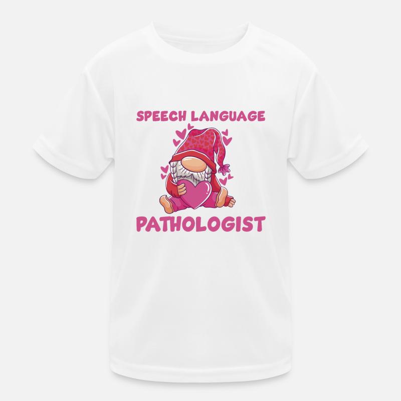 Niedlicher Sprachpathologe Gnom Kinder Funktions-T-Shirt