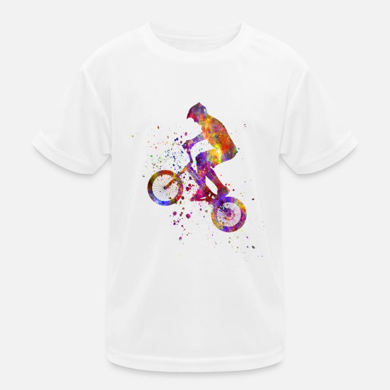 BMX-Cycliste Vélo T-shirt sport Enfant